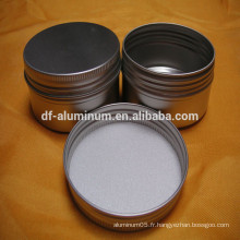 Petit pot en aluminium de la meilleure qualité